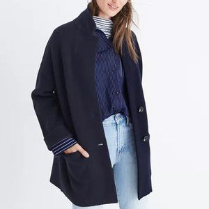 Madewell Sweater Blazer Navy Sz XS